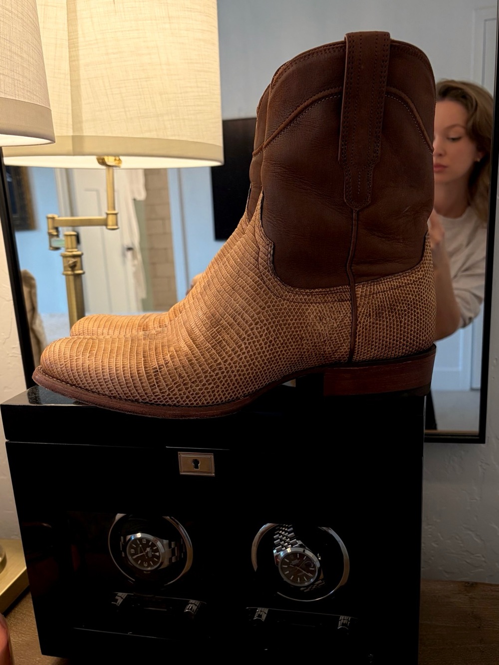 TECOVAS The Nick Lizard Leather Western Boot - 11 - Picture 13 of 13
